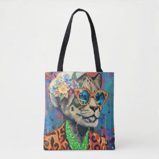 Lioness Iris apfel Tote Bag