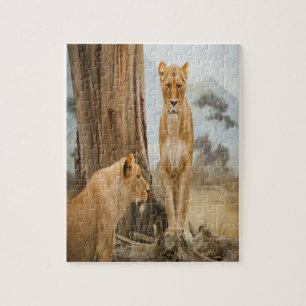 Lioness Rules Jigsaw Puzzle