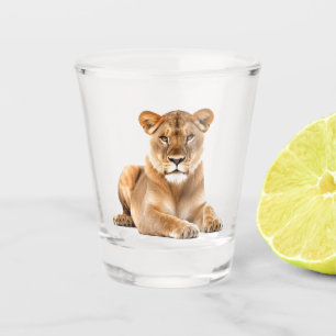 Lioness Shot Glass