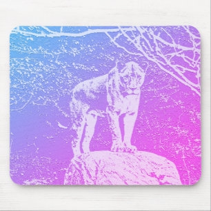 Lioness Sketch Mouse Pad