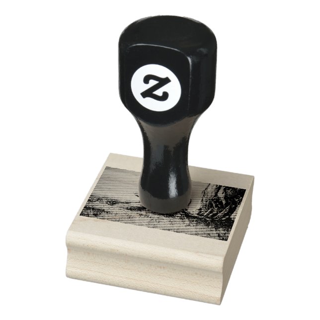 Lioness stretching rubber stamp (Stamp)