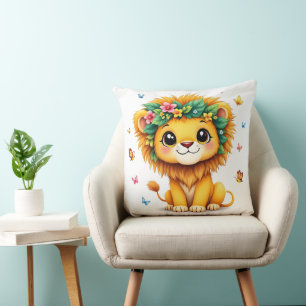 Lioness [Theme] Women's T-Shirt Design Brazil Gift Cushion