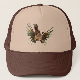 Lionfish - Abstract Design - Cut out of a photo    Trucker Hat