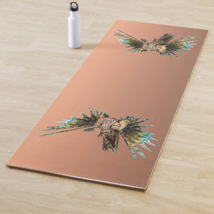 Lionfish - Abstract Design - Cut out of a photo Yoga Mat