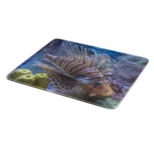 Lionfish Cutting Board (Corner)
