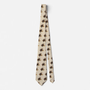 Lionfish Fish, Vintage Marine Ocean Life Animal Tie