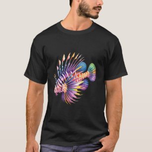 Lionfish Lover Animal Marine Biology Sea Ocean Lio T-Shirt