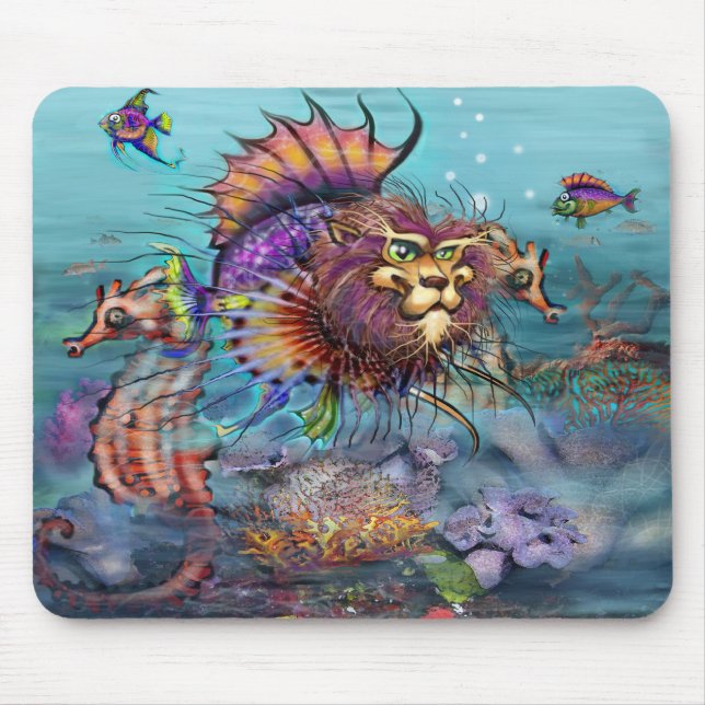 Lionfish Mouse Pad (Front)