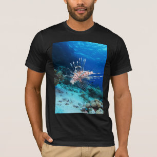 Lionfish or Pterois Miles, Ocean Reef Fish T-Shirt