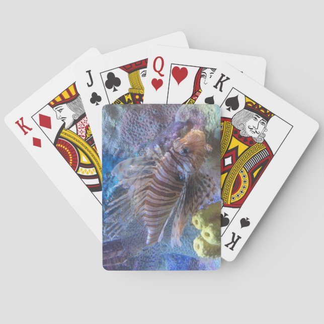 Lionfish Playing Cards (Back)