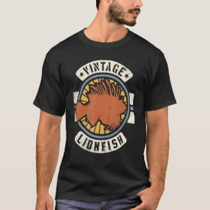 Lionfish Vintage Classic Retro 60s 70s Animal T-Shirt