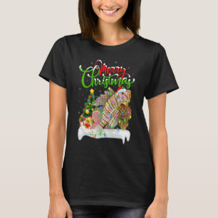 Lionfish Xmas Decorations Santa Lionfish Christm T-Shirt