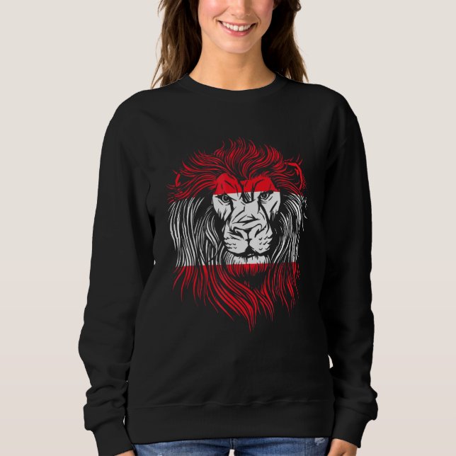 Lions Austria Flag Sweatshirt (Front)