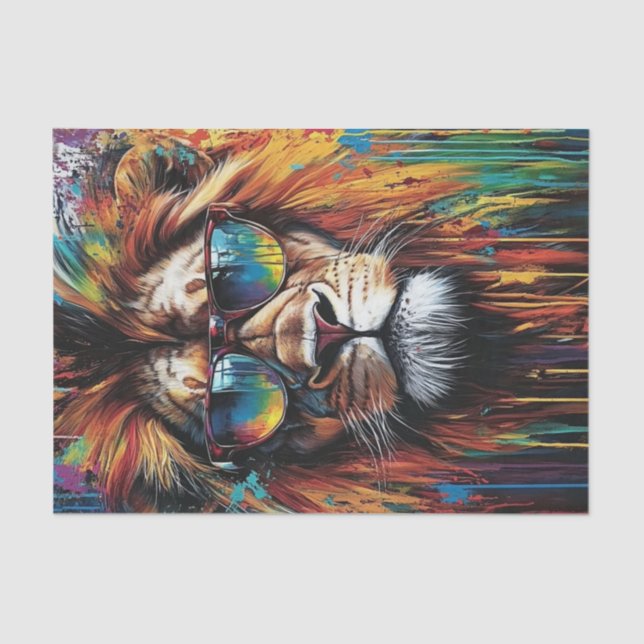 Lion's Den12 Tissue Paper (Front)