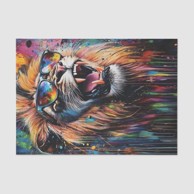 Lion's Den15 Tissue Paper (Front)