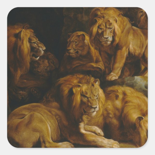 Lions’ Den stickers (Front)