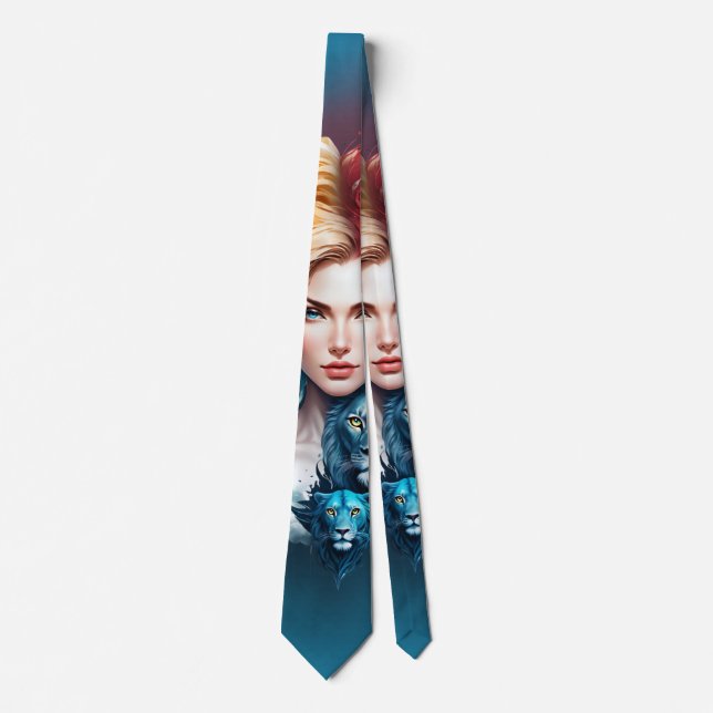 Lion's Eye and Starry Hair Tie (Front)