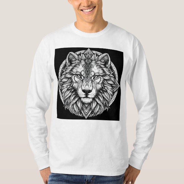 Lion's face T-Shirt (Front)