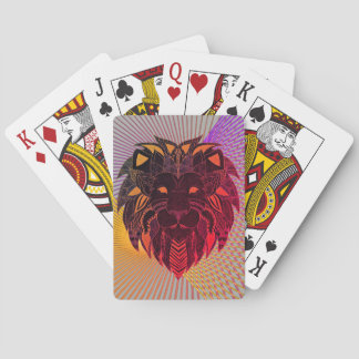 Lion's Head Playing Cards