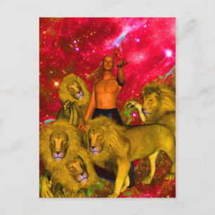 Lions journey postcard