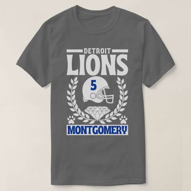Lions Montgomery 5 American T-Shirt (Design Front)