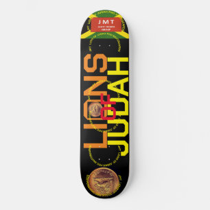 LIONS OF JUDAH. 8 1/4" Skateboard Deck