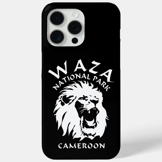 Lions Of Waza National Park - Cameroon Case-Mate iPhone Case (Back)