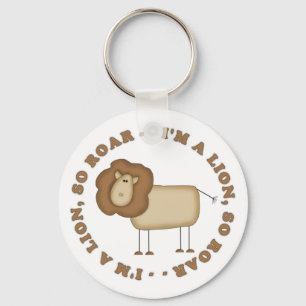 Lion's Roar T-shirts and Gifts Key Ring
