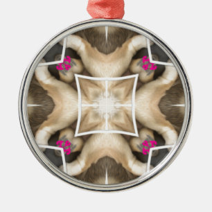 Lion's share metal tree decoration