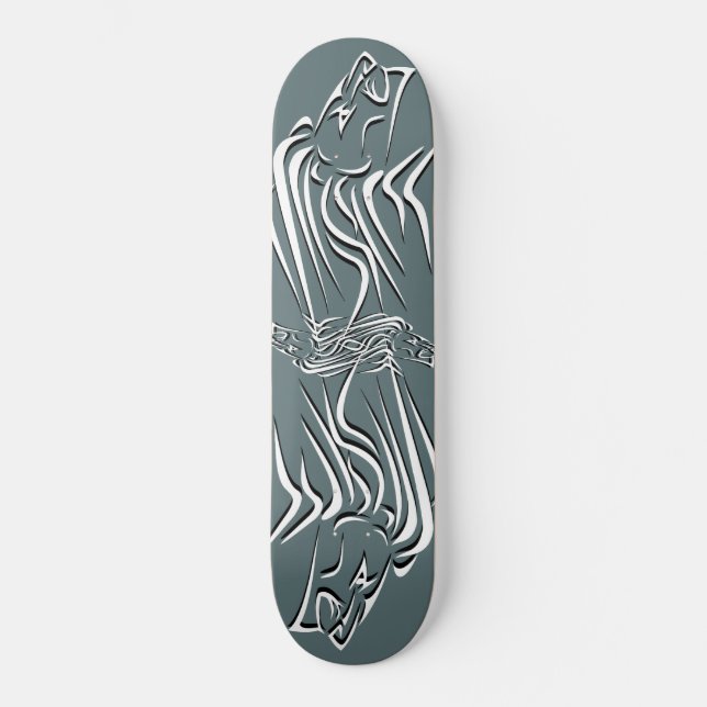 Lions Skateboard Running - Your Colours (Front)