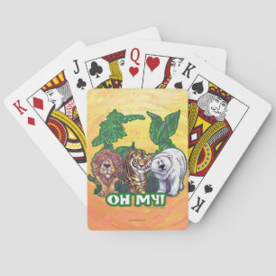 Lions Tiger Bears Oh My Playing Cards