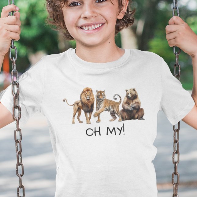 Lions Tigers Bears Oh My  T-Shirt (Creator Uploaded)