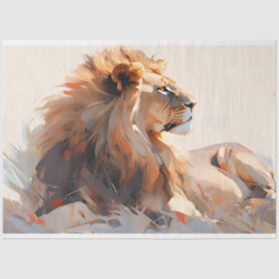 Lion's Tranquillity Tissue Paper