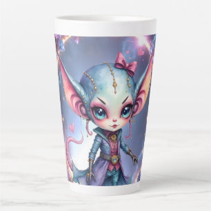 Liora – Crystal Heart from the Stars Latte Mug