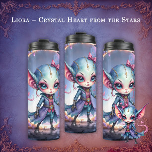 Liora – Crystal Heart from the Stars Thermal Tumbler