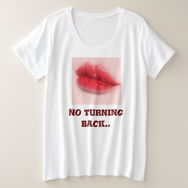 Lip artistry appealing  plus size T-Shirt (Design Front)