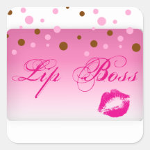 Lip Boss Sticker