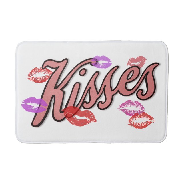 LIP KISSES  BATH MAT (Front)