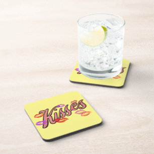 LIP KISSES COASTER