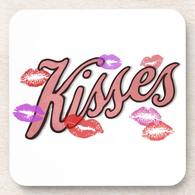 LIP KISSES COASTER (Front)