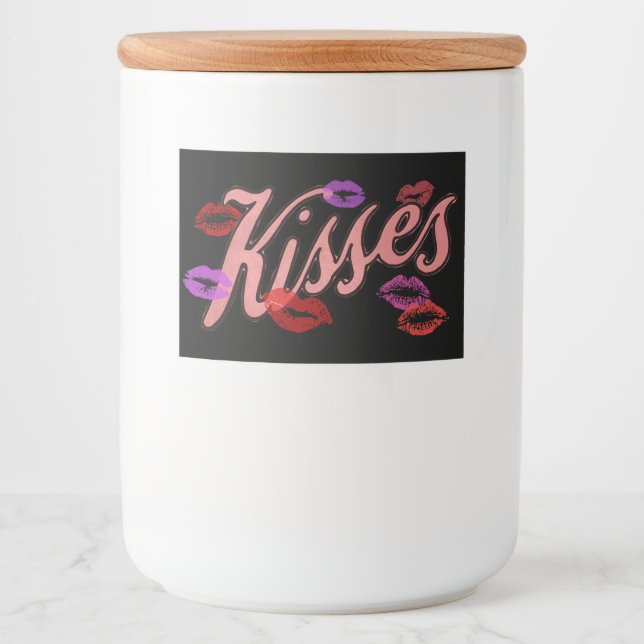 LIP KISSES  FOOD LABEL (Front)