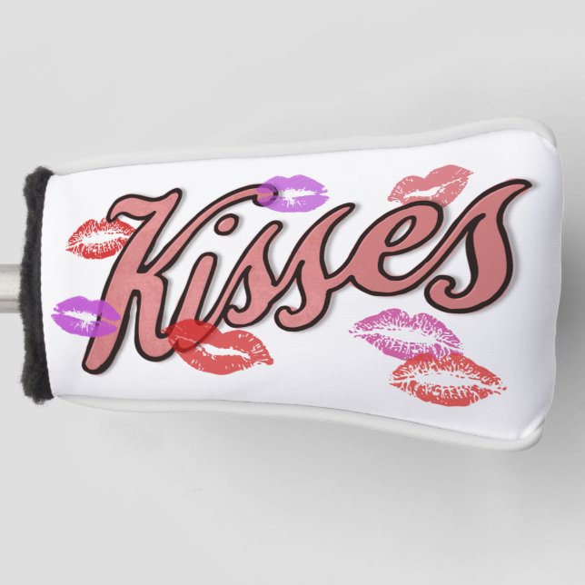 LIP KISSES  GOLF HEAD COVER (Front)