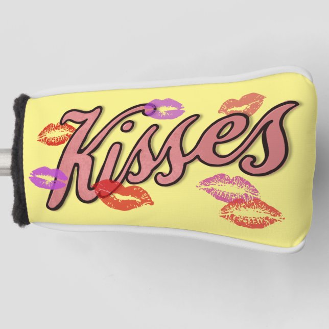 LIP KISSES  GOLF HEAD COVER (Front)