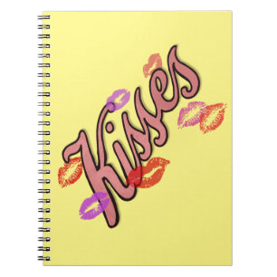 LIP KISSES NOTEBOOK