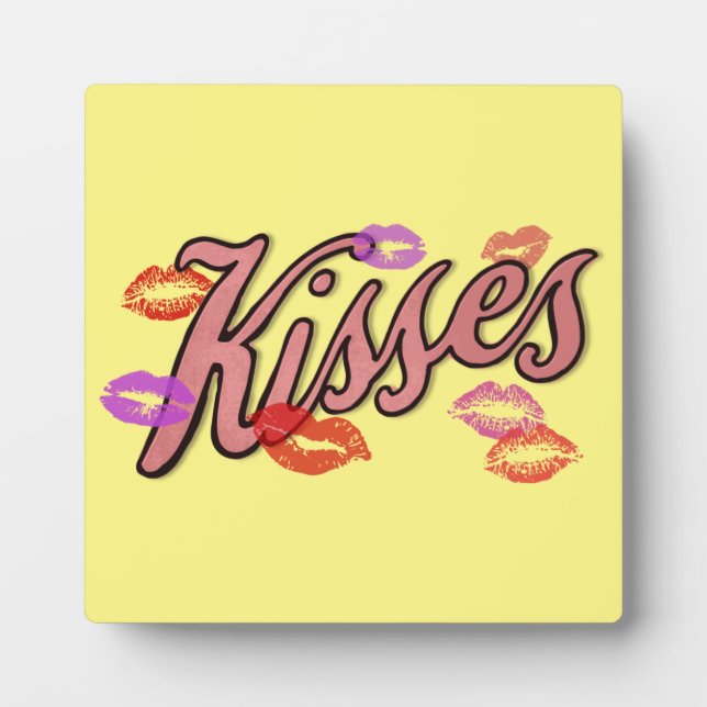 LIP KISSES  PLAQUE (Front)
