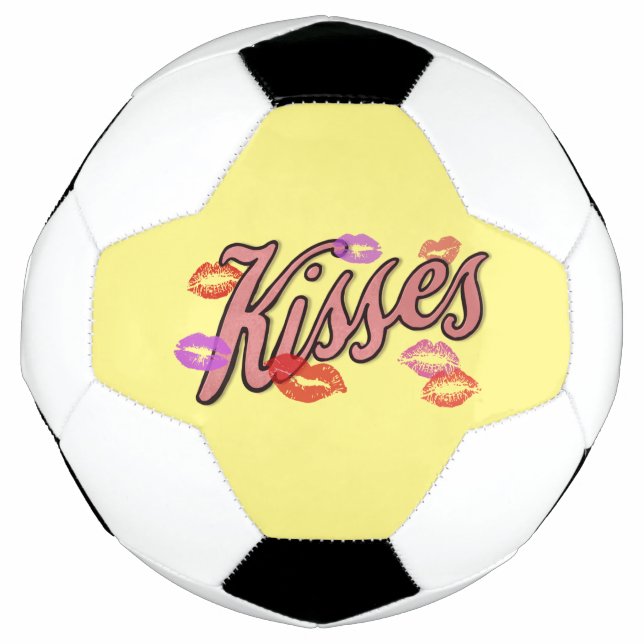 LIP KISSES  SOCCER BALL (Front)