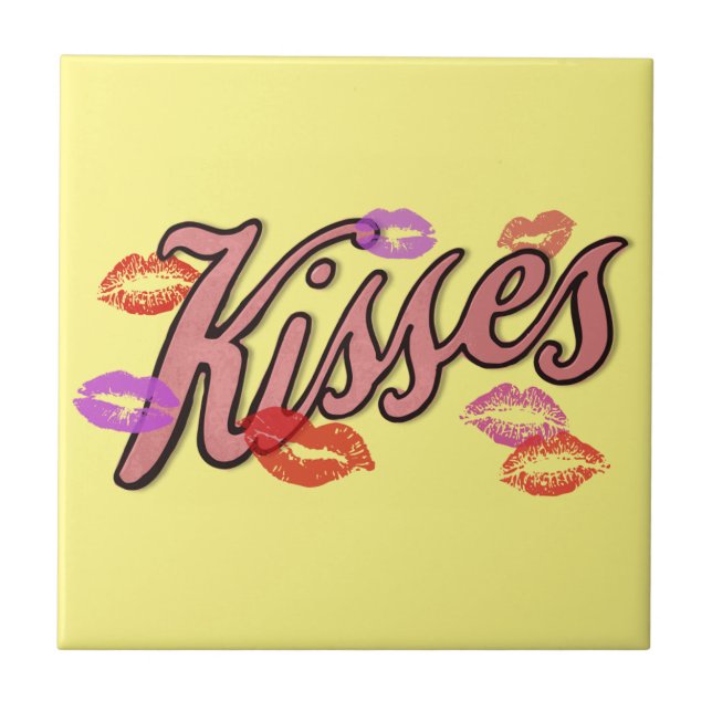 LIP KISSES  TILE (Front)