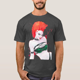 Lip Licking Vampiress T-Shirt