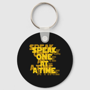 Lip Reading Asl Hand Gesture Deaf Hearing Loss Awa Key Ring