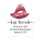 Lip Scrub Sticker